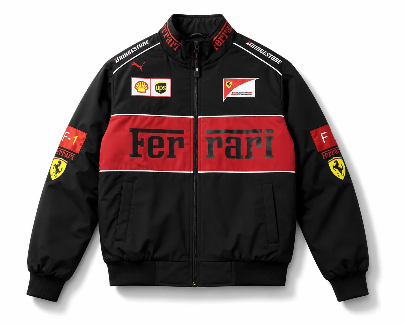 Black ferrari jacket