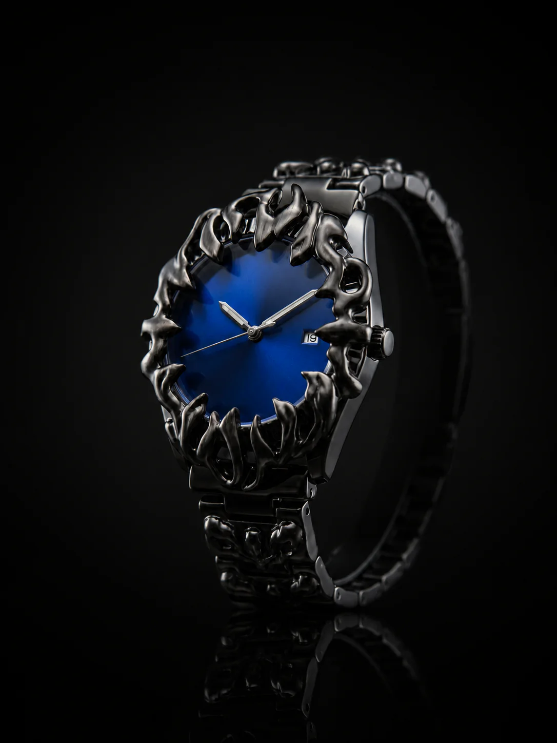Gothic blue dial