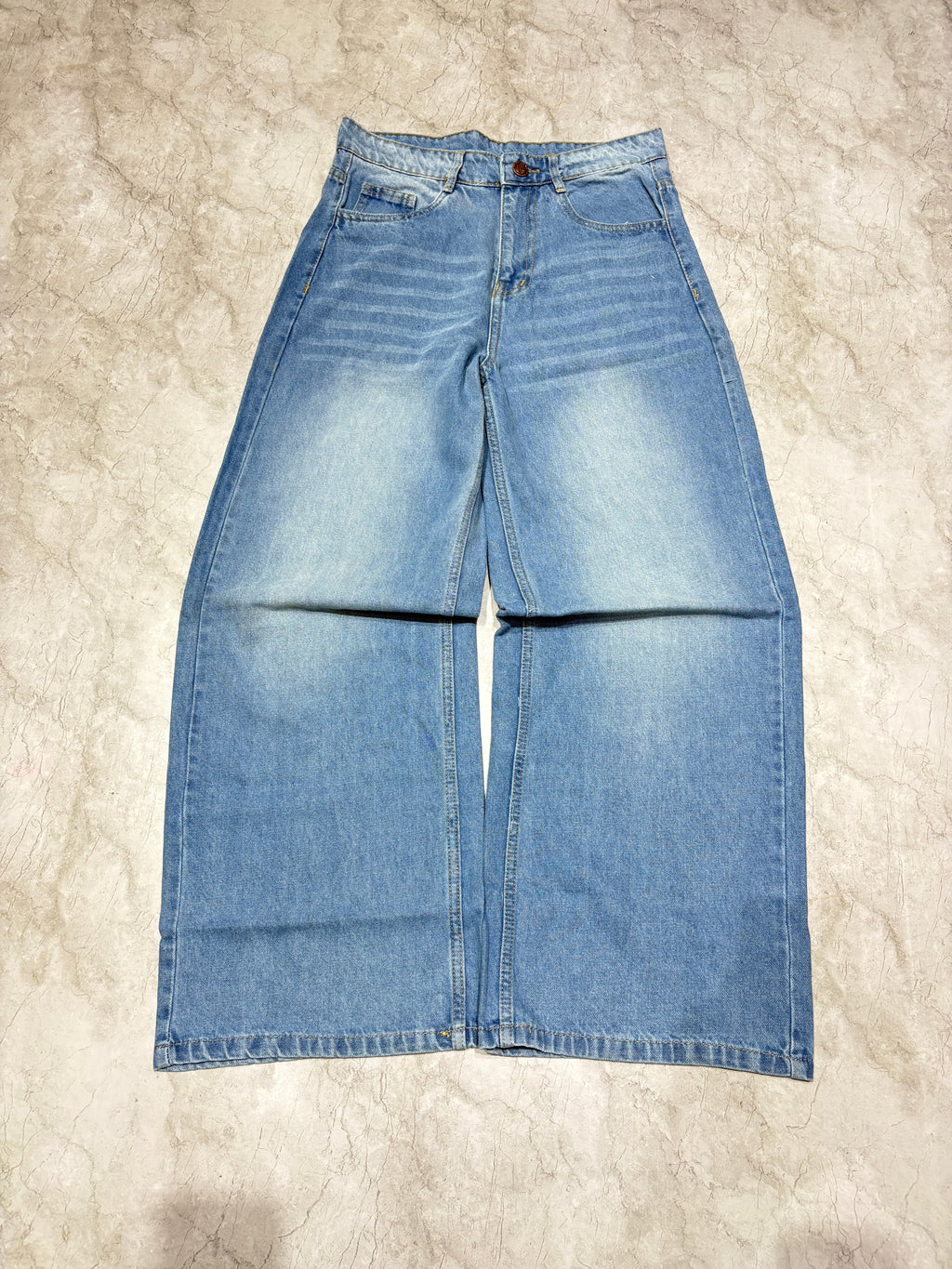Sky blue wash