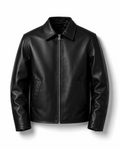 Black leatger jacket