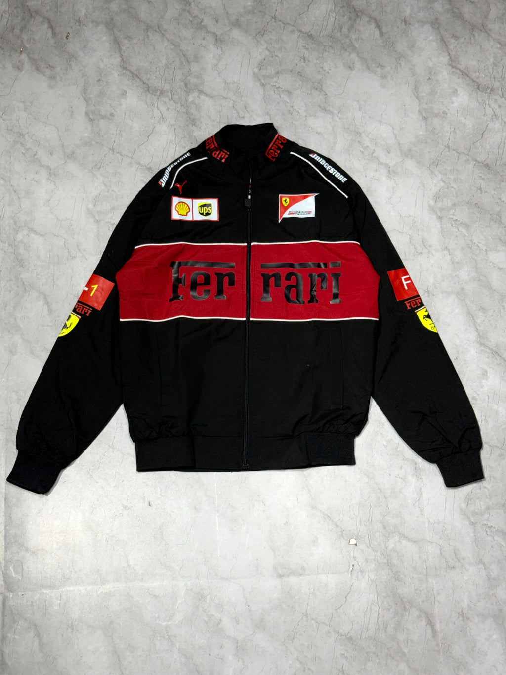 Black ferrari jacket